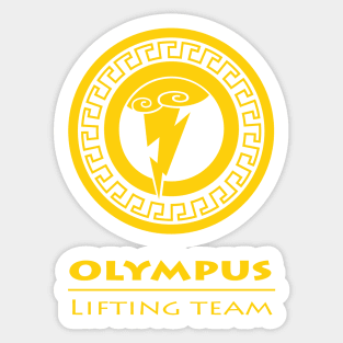 Hercules Olympus Lifting Team Sticker